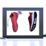 Magnetic Levitating Display Rack Manufacturer - Fashionable Double Shoes for Trade Show Stands Levitation Device
