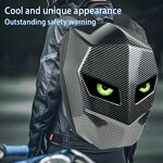 LED Display Backpack Manufacturer - Night Rider New Waterproof Motorcycle Helmet Bag for Riding