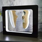 Magnetic Levitating Display Rack Manufacturer - Fashionable Double Shoes for Trade Show Stands Levitation Device