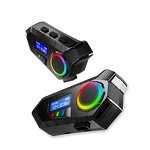 Bluetooth Helmet Manufacturer - Hot Selling Y30 IP65 Waterproof Wireless Headphones LED JL Voice Assistant Rider Earphones