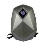 Motorcycle Knight Backpack Manufacturer - Daily Used LED Display Screen Sign Panel Expandable Space with Helmet Back Packs