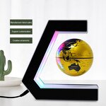 Magnetic Levitation Floating Globe Manufacturer - Portable Colorful LED World Map Display for Home & Desktop Geography Teaching