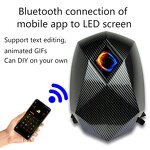 Motorcycle Riding Backpack Manufacturer - Professional China Factory Reusable Advertising LED Display Digital Hard Shell