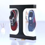 Double Levitating Display Rack Manufacturer - Portable Magnetic Floating Acrylic Sneaker Racks New Product for Shoe Display