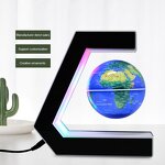 Magnetic Levitation Floating Globe Manufacturer - Portable Colorful LED World Map Display for Home & Desktop Geography Teaching