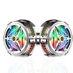 Phone Radiator Manufacturer - Colorful RGB LED Ring Light Magnetic Silent Semiconductor Cooler for Live Game Efficient