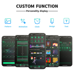 LED Display Panel Manufacturer - Smart APP Control RGB Flexible Scrollable Message Pattern Graffiti Text Animation