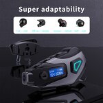 Motorcycle Helmet Manufacturer - Latest Model K10 High Definition Video Dashcam FM Radio APP Headset LED Battery Indicator