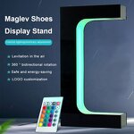 Magnetic Floating Sneakers Display Manufacturer - Customization LED Light Function Levitating Sport Shoes As Display