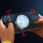 Magnetic Semiconductor Phone Cooler Manufacturer - with RGB & Ring Light Silent Mini Gaming Fan Radiator