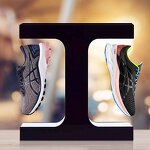 Double Levitating Display Rack Manufacturer - Portable Magnetic Floating Acrylic Sneaker Racks New Product for Shoe Display