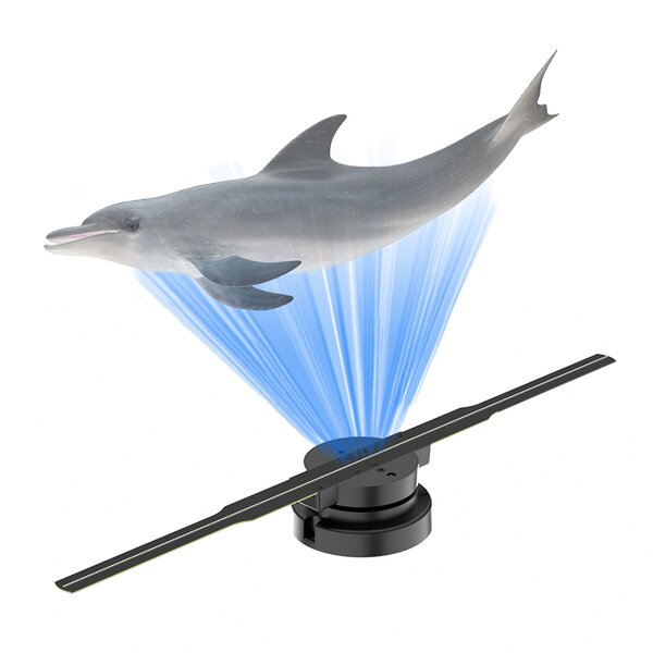 Synced Hologram Fan Manufacturer - 42cm Movable 3D Fan Advertising 3D Projector Holographic Display