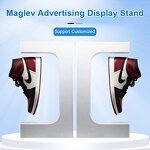 Magnetic Floating Shoes Display Manufacturer - Fashion Levitating Stand Shop Display for Fancy Shoes with LED Lighting Racks