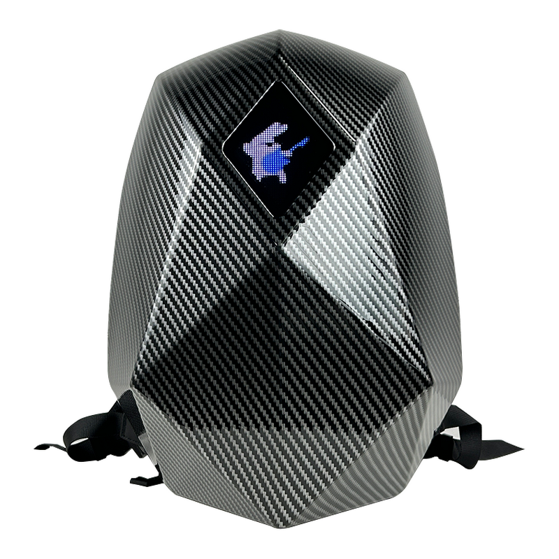 Motorcycle Riding Backpack Manufacturer - Professional China Factory Reusable Advertising LED Display Digital Hard Shell