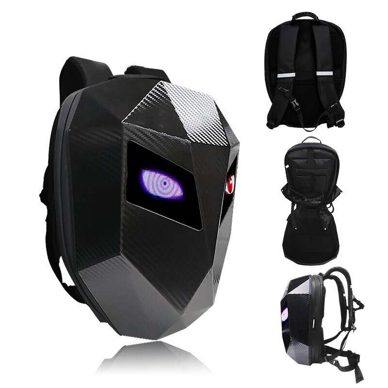 LED Knight Backpack Manufacturer - Luminous for Motorcycle Riders Advertising Decoration Park Safe Wireless BT App Control