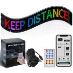 Programmable LED Display Screen Manufacturer - USB 5V RGB Pattern DIY Scrolling Panel Remote Control for Cars Matrix Display