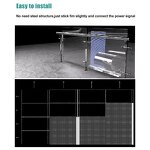 Transparent Flexible Film Display Manufacturer - P6 P8 P10 Indoor LED Strip for Video Advertising Walls Elevators Airports