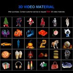 3D Hologram Projector Manufacturer - 30cm Mini Desktop Transparent Protective Cover LED Fan Display Indoor