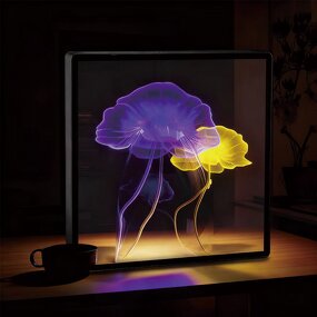 3D Holographic Display Manufacturer - 45-105cm 3d Hologram Technology Projector Fan with Cover