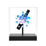 Hologram Gift Display Manufacturer - Mini Table Type High Resolution 3D Hologram Projector Fan Advertising Equipment