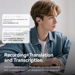 TWS Translation Earbuds Manufacturer - 2025 New With Screen Online Translation Multilingual M118 AI Smart Headphones