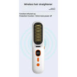 Portable Hair Straightener Manufacturer - Factory Wholesale Hot Air Comb Negative Ion Practical for All Hair Types for Household Travel