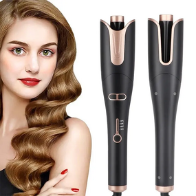 Portable Automatic Curling Iron Manufacturer - New Ceramic Multi Adjustable Temperature Rotating Led Display Hair Curler