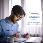 Smart Glasses Manufacturer - 2025 Sanvnet E13-C Outdoor AI Translation Sunglasses Wearable Headset Gesture Control Music BT Speaker