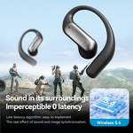 AI Translator Earbuds Manufacturer - Ear-hooks ANC Noise Reduction Low Latency Magnetic Charging Digital Show Wireless Headphones