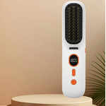 Rechargeable Hair Straightener Manufacturer - Portable Wireless Straightening Comb Negative Ion Type C Dual-purpose Electric Splint Fluffy Curl
