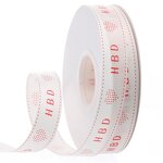 Polyester Threaded Ribbon Manufacturer - Wholesale 2cm*40yard INS Style for Gift Box and Birthdays Flower Bouquet Packaging DIY