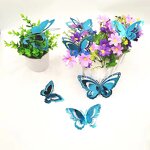 Hollowed-Out Butterfly Wall Sticker Manufacturer - 2025 New Design 3D Stereoscopic Self-Adhesive for Graduation Christmas Party