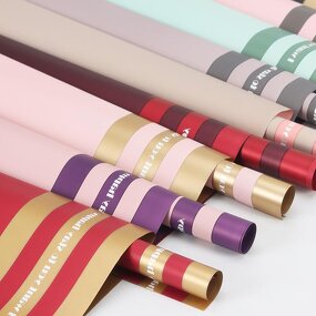 Craft Paper Manufacturer - Wholesale Duke Winsor Double-Sided Coated Waterproof Floral Bouquet Wrapping with PE Coating