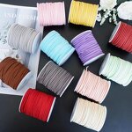 Leather Velvet Rope Manufacturer - Wholesale High-Grade Korean-Style 3mm 45 Yards Birthday Gift Wrapping for DIY Flower Bouquet