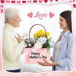 Rectangle Kraft Paper Gift Bags Manufacturer - Waterproof with Handle for Flower Bouquet Arrangements Wedding Event Decoration