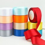 Polyester Ribbon Manufacturer - Wholesale 4cm Fresh Flower Decorative Floral Style Valentine's Day Gift Box Gold Stamp Printing