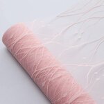 Floral Lace Mesh Wrap Manufacturer - Korean Soft Polyester Paper Roll Florist Supplies for Bouquets and Gift Wrapping