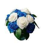 Artificial PE Foam Roses Manufacturer - Handmade 8CM 25pcs Lightweight Rose Buds for DIY Crafts Outdoor Parties