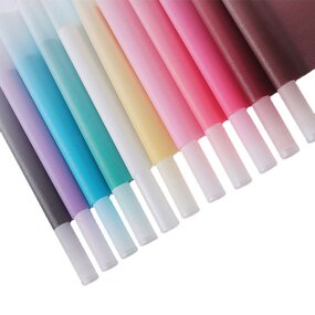 Flower Bouquet Wrapping Paper Manufacturer - Wholesale Double-Sided Gradient Color Shinny & Waterproof PVC Coated