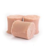 Chiffon Ribbons Manufacturer - Multicolour Handmade for Flowers Ribbon Gift Wrapping for Wedding Bridal Bouquets Decorations