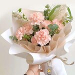 Non-Woven Flower Bouquet Paper Manufacturer - Korean of Cotton Pleated Withdrawable Gift Paper