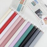 Flower Wrapping Paper Manufacturer - Gold Border Waterproof Double Side Coating for Valentine's Day Gift Bouquet Packaging