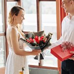 Golden Border PVC Tissue Paper Manufacturer - Waterproof Jelly Film Flower Synthetic Wrap Gravure Printing Tea Gift Wrapping