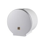 Tissue Box Holders Manufacturer - Premium Round Silvery Plastic Organizers for Restaurants Hotels Bars Bathrooms Small Roll Paper Box