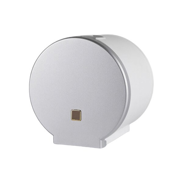 Tissue Box Holders Manufacturer - Premium Round Silvery Plastic Organizers for Restaurants Hotels Bars Bathrooms Small Roll Paper Box