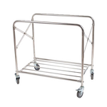 Linen Laundry Cart Manufacturer - The Hotel Collects with Thickened Conical Stainless Steel Lining for Recycling Services
