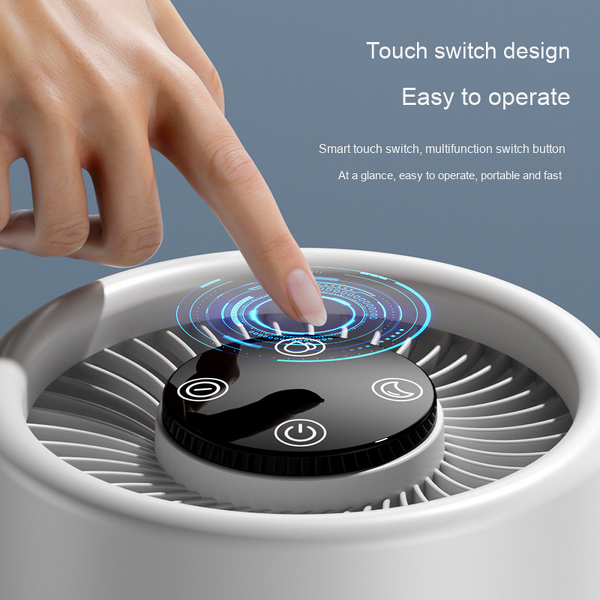 Home Air Purifier Manufacturer - Customizable WiFi Small Size Removes Secondhand Smoke PM2.5 Aromatherapy Plastic Wholesale
