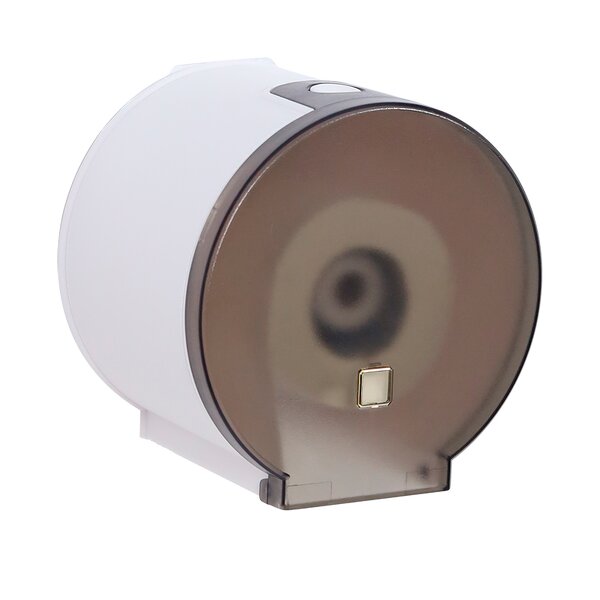 Tissue Box Holders Manufacturer - Elegant Round Plastic White Organizers for Restaurants Hotels Bars Bathrooms Small Roll Paper Box