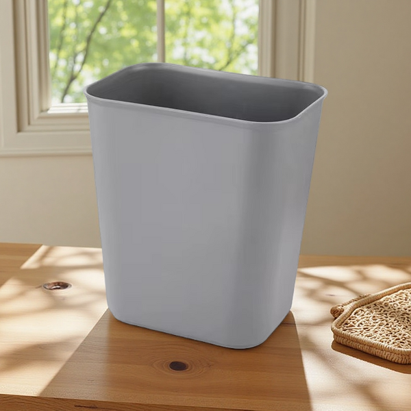 Kitchen Trash Can Manufacturer - PP Material Thickened Grey for Restaurant Use Durable Construction and Easy-to-Clean Surface