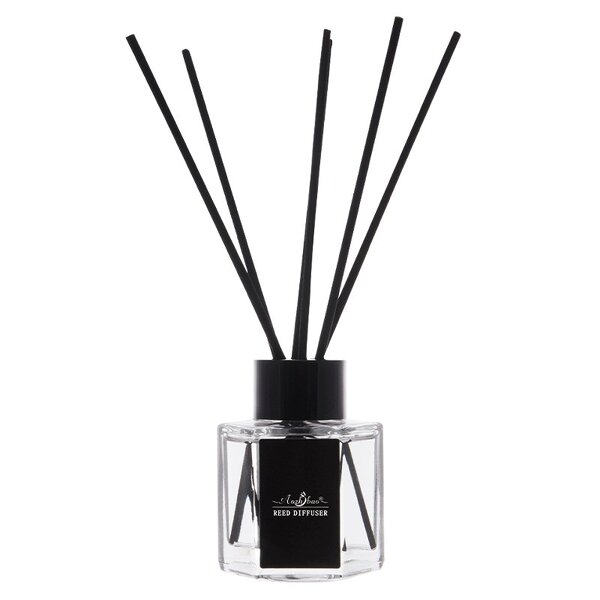 Reed Diffuser Bottle Set Manufacturer - Luxury Premium Glass Custom Logo Fragrance Oil Refill for Home Hotels Natural Rattan-A Hotel Amenities